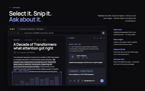 Definio AI: Multi-Modal AI Sidebar 封面图 3