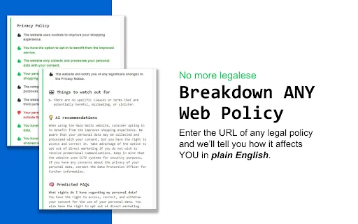 DocDecoder - Summarize Web Policies With AI 封面图 2