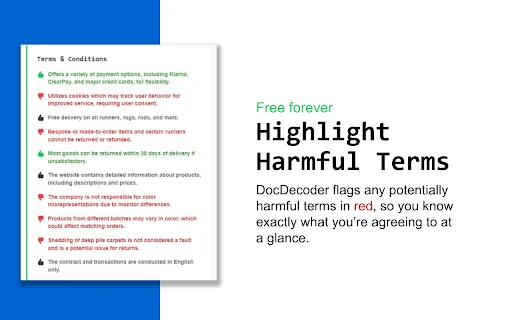 DocDecoder - Summarize Web Policies With AI 封面图 3