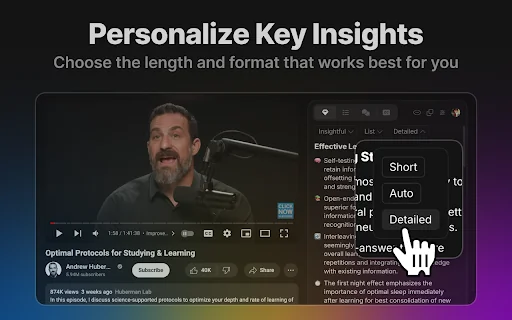 Eightify: AI YouTube Summarizer 封面图 5