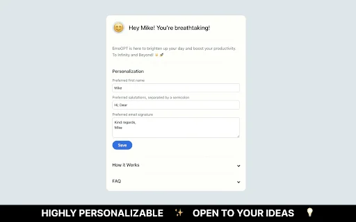 EmoGPT: Secure ChatGPT Email Writer for Gmail 封面图 3