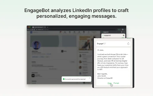Engage.Bot - LinkedIn Messaging AI Assistant 封面图 2
