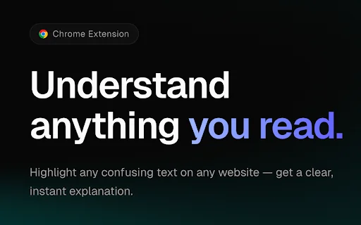 ExplainTXT: Highlight text. Ask AI. 封面图 2
