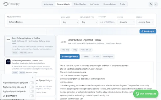 FastApply - Free AI Automated Job Application Copilot 封面图 3