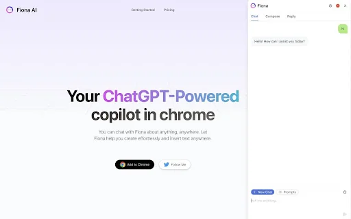 Fiona AI - ChatGPT SidePanel + GPTs & GPT-4 封面图 2