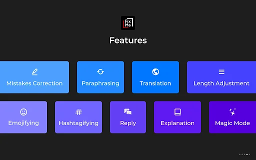 FixMeBot - AI Writing Assistant and Language Tool 封面图 4