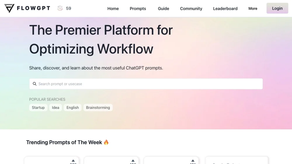 FlowGPT product preview