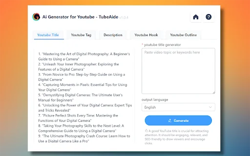 TubeAide 封面图 4