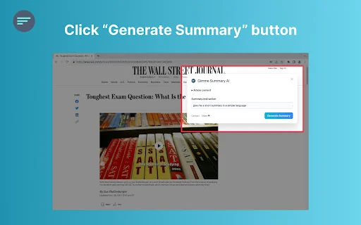 Gimme Summary - Get summary using ChatGPT AI 封面图 3