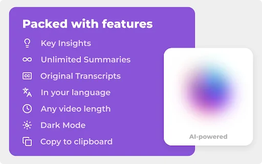 Gistly: YouTube AI Summary with ChatGPT 封面图 3