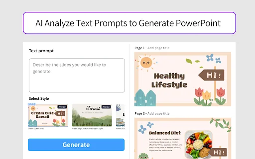 AI PowerPoint Maker - Text, Video, PDF, Web Page to PPT 封面图 2