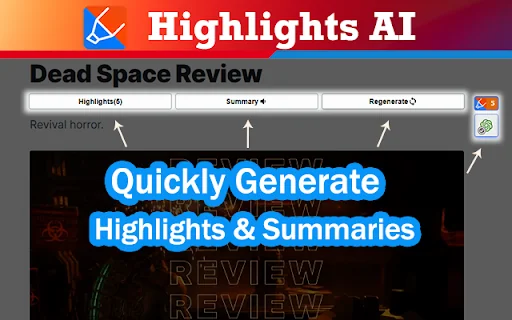 Highlights AI: Simplify reading with ChatGPT 封面图 3