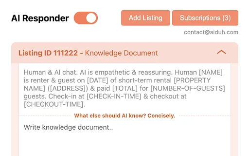 HostAway - AI-responder 封面图 3