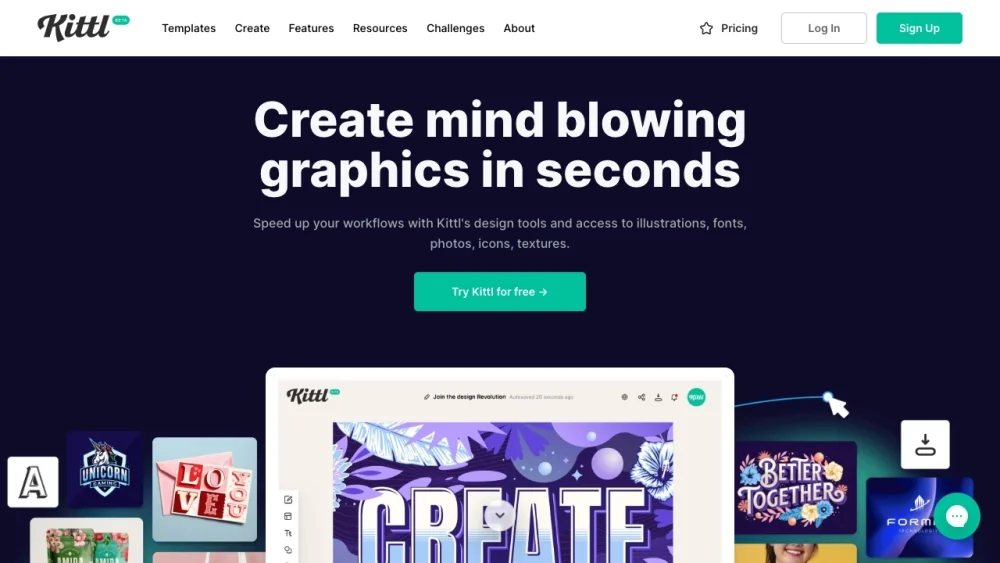 Kittl product preview