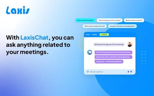Laxis: Google Meet Transcription & AI Summary 封面图 3