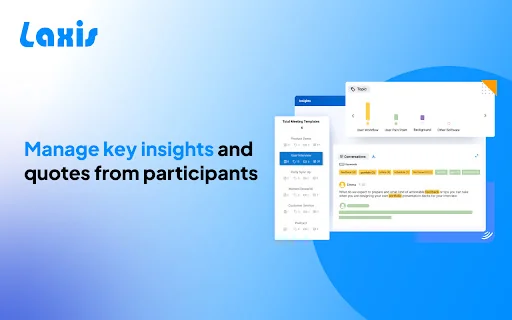 Laxis: Google Meet Transcription & AI Summary 封面图 5