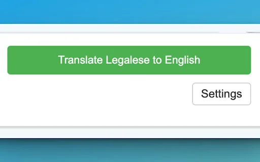 Legalese to English - Privacy Policy & ToS Simplifier 封面图 2