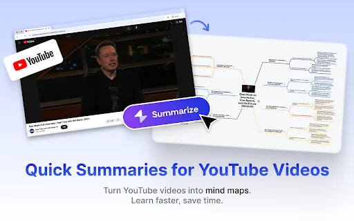 Mapify - AI 思维导图生成器，适用于 YouTube 和 PDF 封面图 2