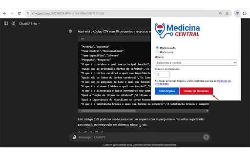 Medicina Central - ChatGPT Command Executor 封面图 4