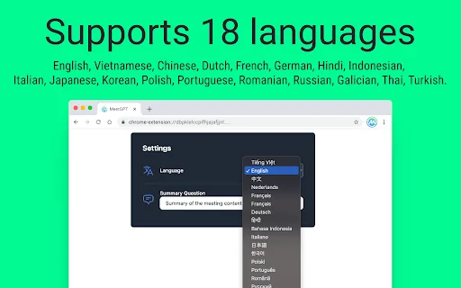MeetGPT - ChatGPT for Google Meet 封面图 3