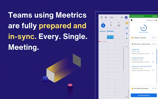 Meetrics: Prepare Excellent Agendas with AI 封面图 4