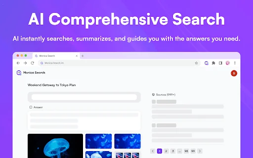 Monica Search - New Tab for AI Search 封面图 2