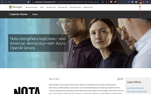 Nota AI Tools product preview