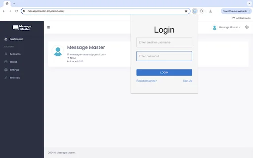 Message Master – AI texting generator product preview