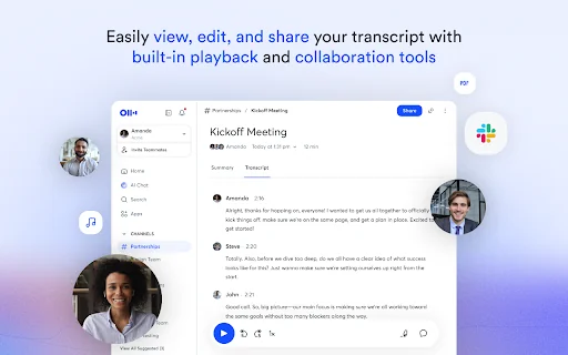 Otter.ai: Record & Transcribe Meetings - Google Meet & Web Audio 封面图 3