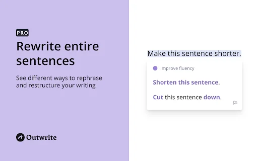 Outwrite — Grammar checker & rewrite tool 封面图 3