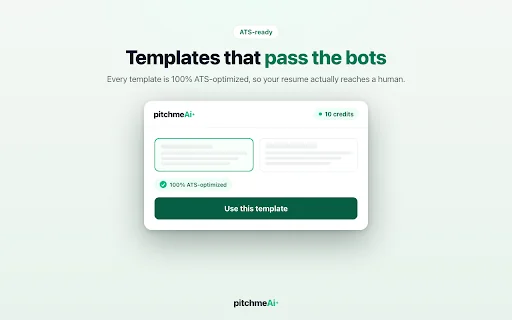 PitchMeAI - Job Recruiter Email Finder & Free Resume Customizer 封面图 3