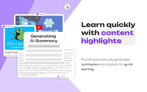 PlutoAI - AI Bookmarks and Tabs Manager 封面图 4