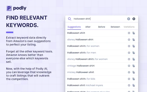 Podly - AI Toolset for Merch By Amazon 封面图 2