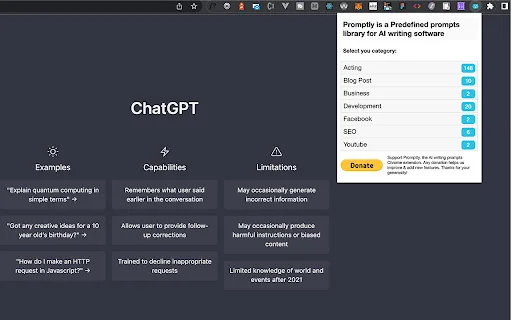 Promptly product preview