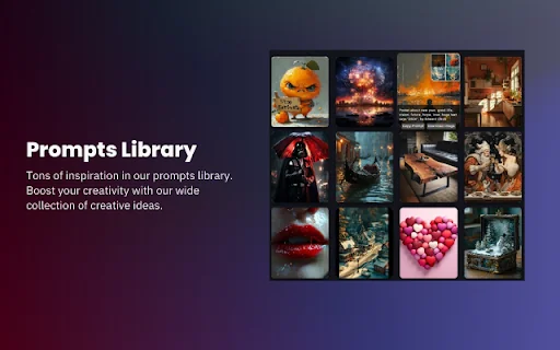 PromptsGenii - AI Image Prompt Generator 封面图 4