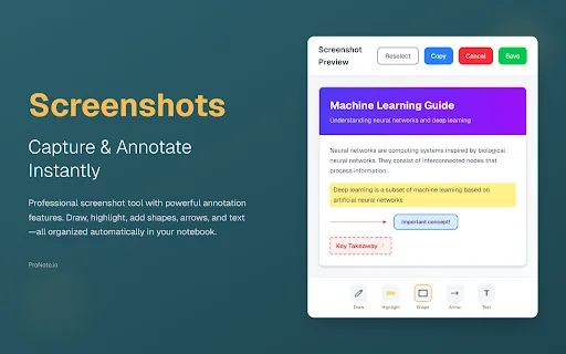 Pronoto: AI Notes, Teleprompter, AI Copilot & Screenshots 封面图 4