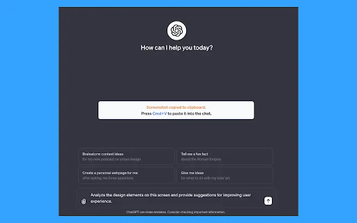QuickVision: ChatGPT Vision with Screenshots 封面图 4