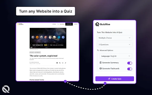 QuizRise | AI assistant for educators and learners. 封面图 2