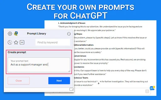 QuPrompt: ChatGPT Prompt Builder 封面图 3