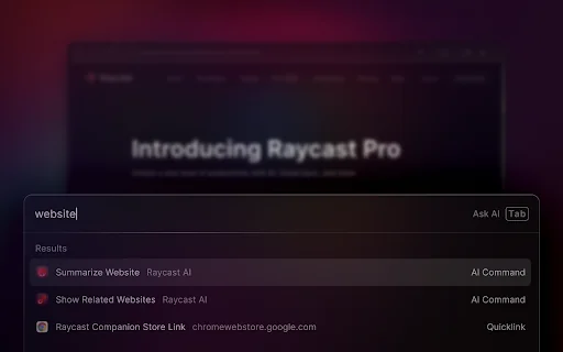 Raycast Companion 封面图 2