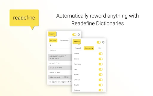 Readefine - Reword the Internet 封面图 3