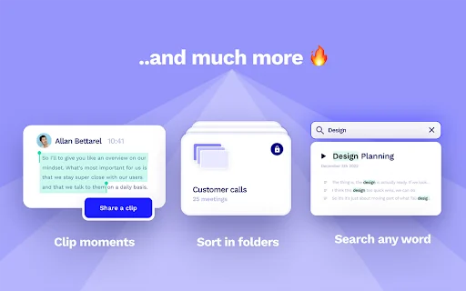 Record, Transcribe & ChatGPT/Claude for Google Meet 封面图 5