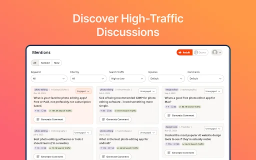 RedCom.ai - Convert Reddit & Quora Traffic Into Customers 封面图 2