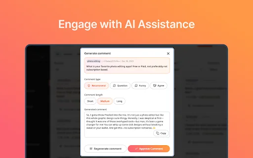 RedCom.ai - Convert Reddit & Quora Traffic Into Customers 封面图 4