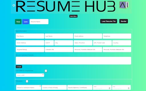 Resume Hub 封面图 2