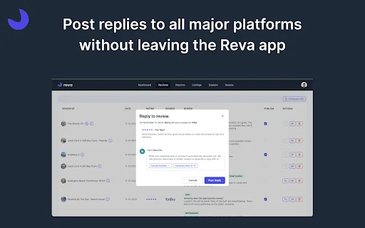 Reva - Review Management for Hotels & Rentals 封面图 3