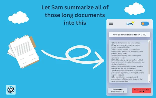 S&S - AI Privacy Policy Summarizer 封面图 2