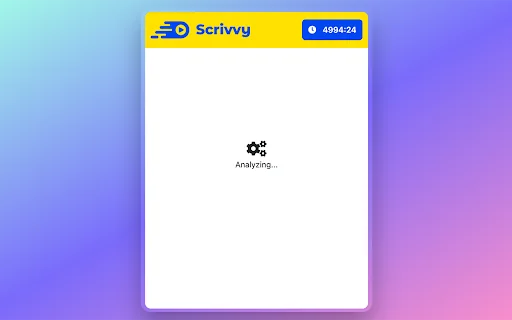 Scrivvy - YouTube Summarizer 封面图 2