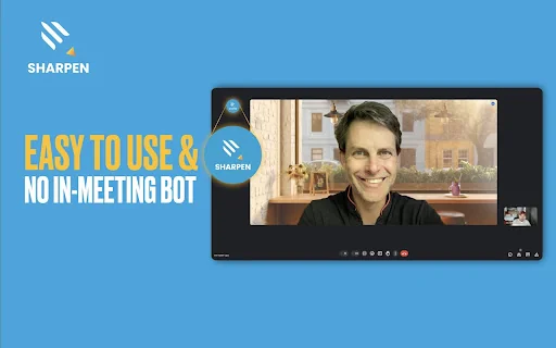 Sharpen AI: AI meeting summary for Google Meet and Microsoft Teams 封面图 5