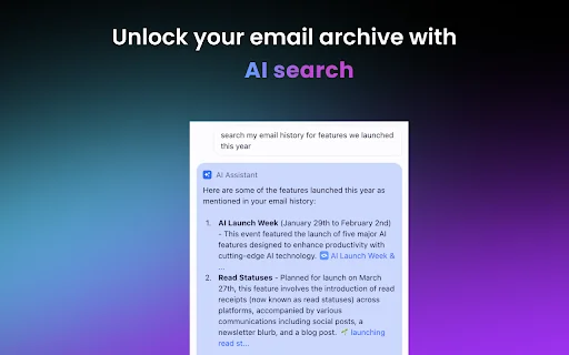 Shortwave AI - Instant summaries, AI writing, AI search for Gmail 封面图 3